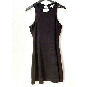 Derek Heart I'm in Love with Derek Black Halter Dress Size Large
